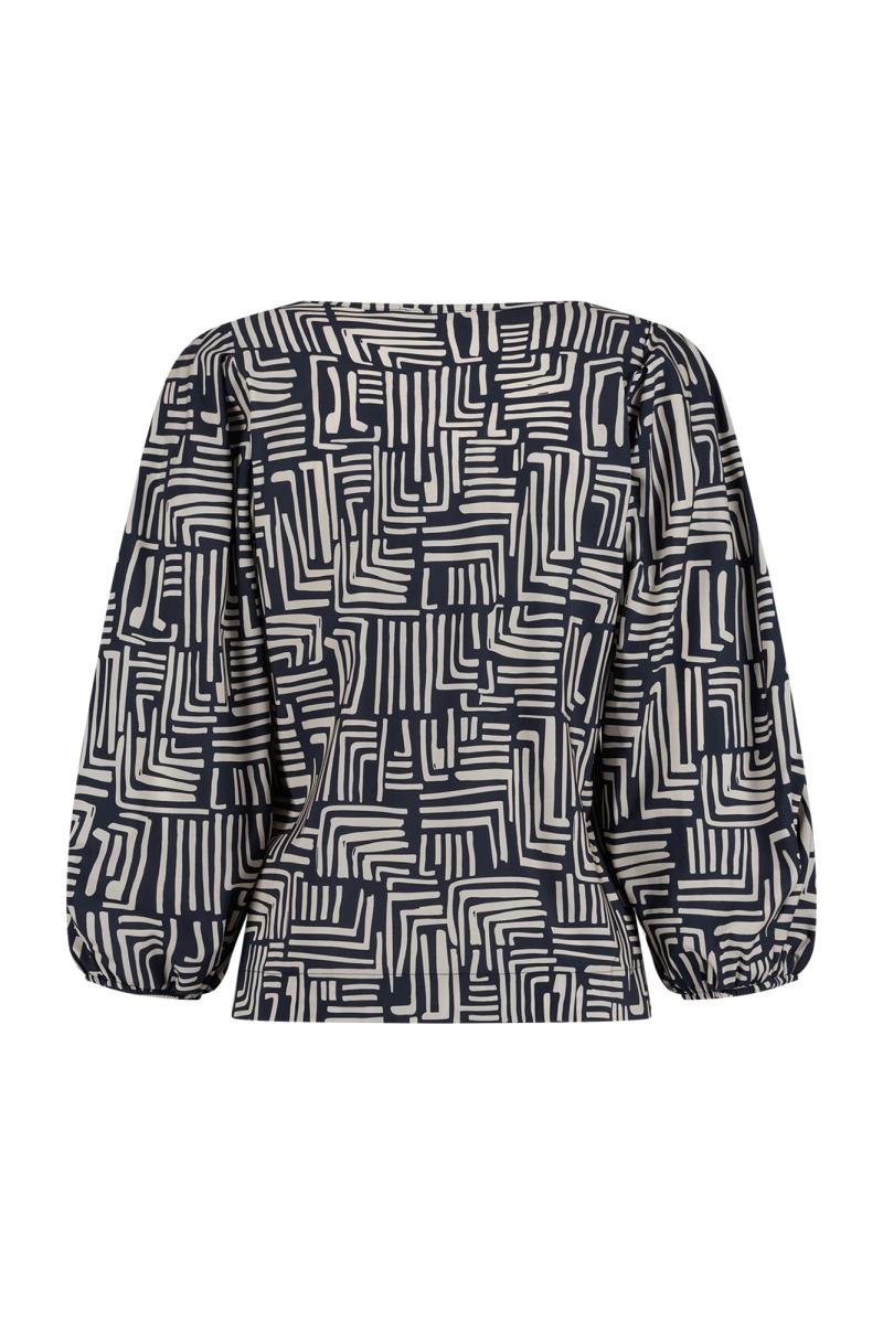 Arlene graphic 3/4 top - Studio Anneloes