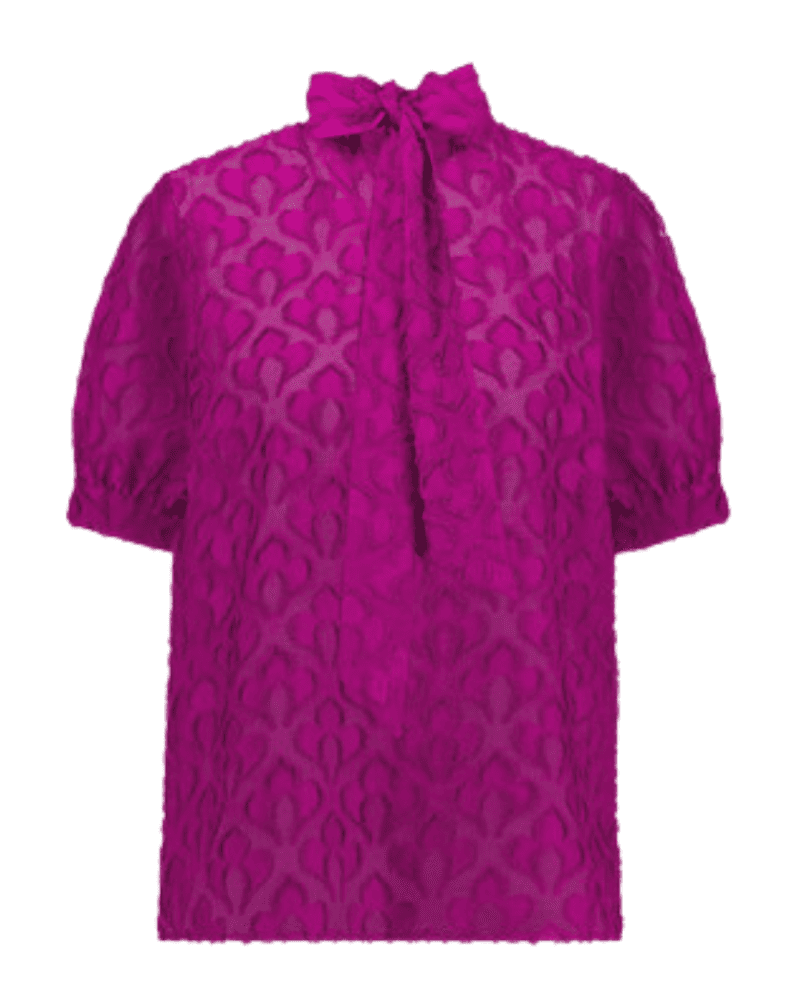 Alia 2way jacquard top - Studio Anneloes