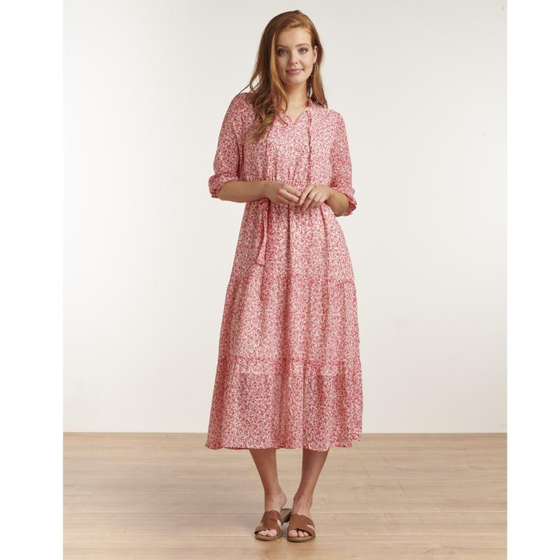 Jurk Midi Bloemetjes 23041 - Smashed Lemon
