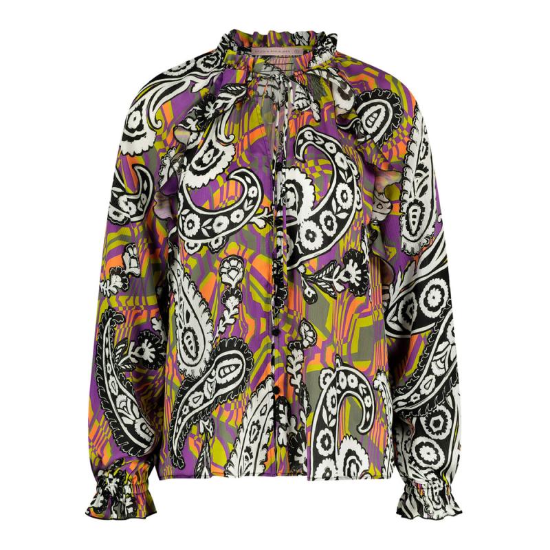 Revelin voile paisley blouse - Studio Anneloes