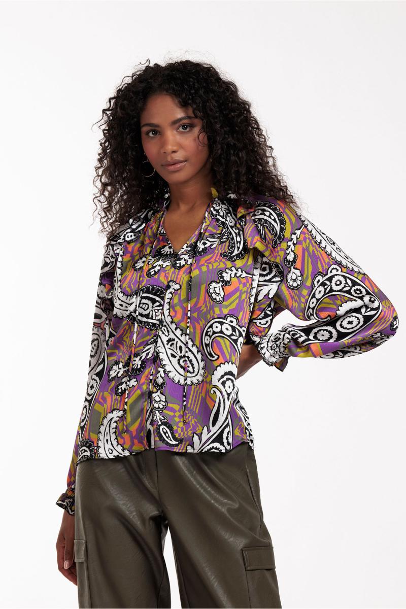 Revelin voile paisley blouse - Studio Anneloes