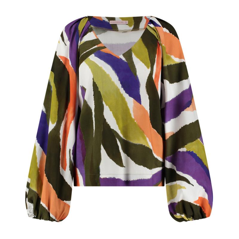 Isabella viscose fade top - Studio Anneloes