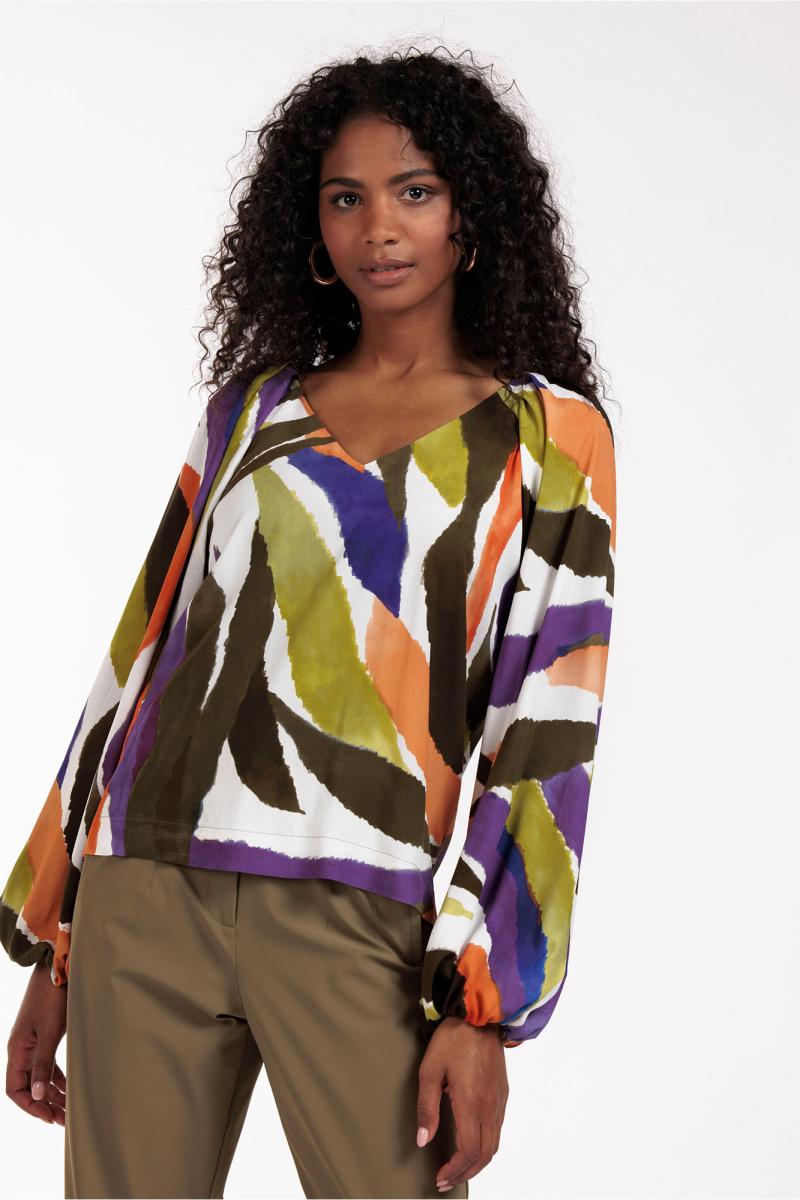 Isabella viscose fade top - Studio Anneloes