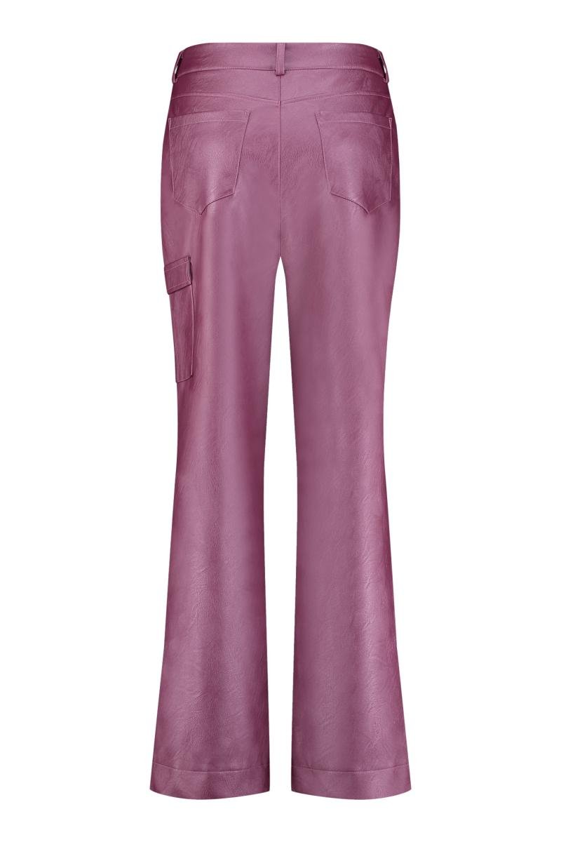Selina metallic leather trousers - Studio Anneloes