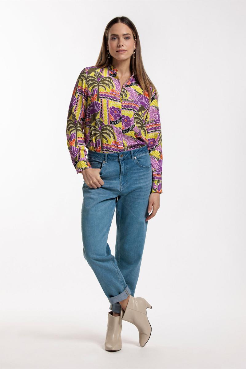 Nona palm blouse - Studio Anneloes
