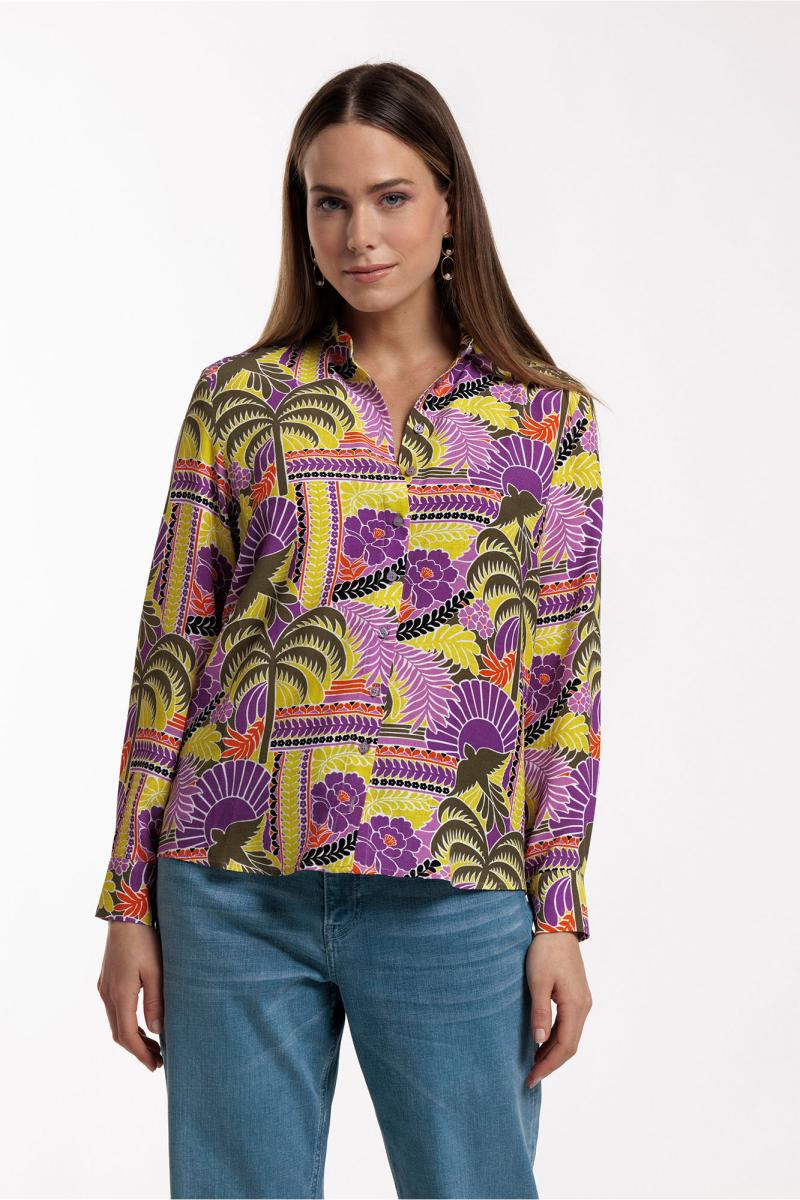 Nona palm blouse - Studio Anneloes