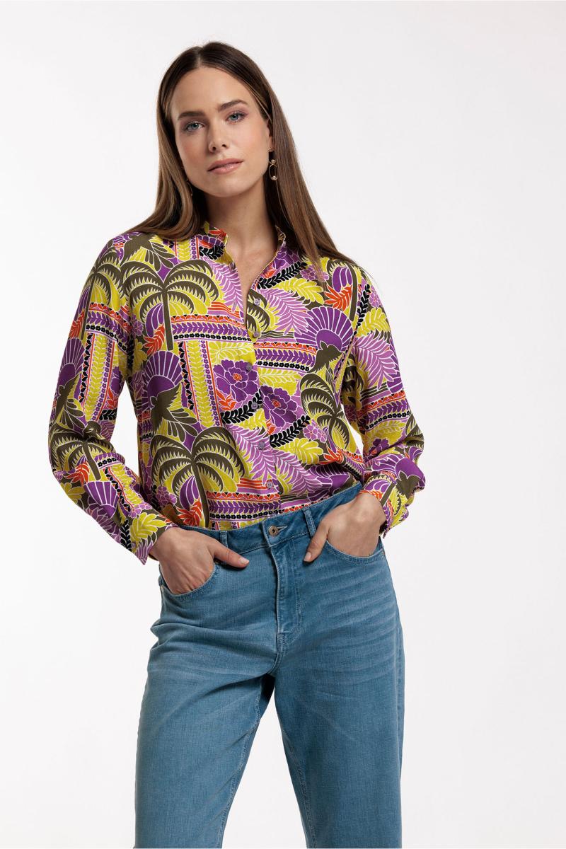 Nona palm blouse - Studio Anneloes