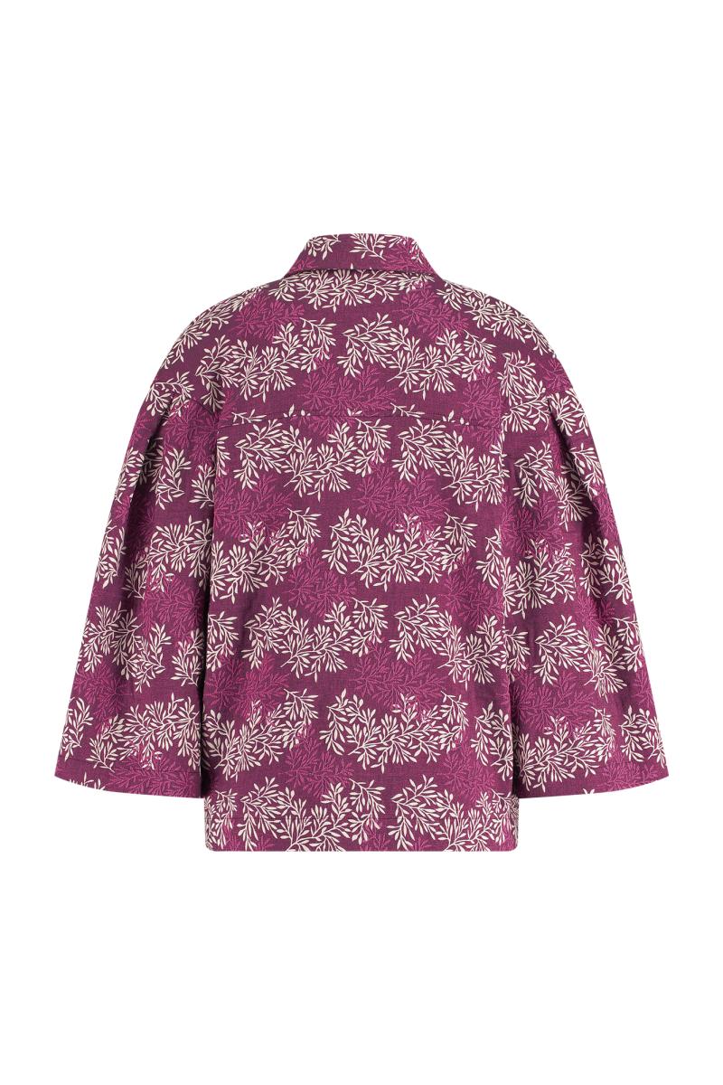 Emmy jacquard blouse - Studio Anneloes