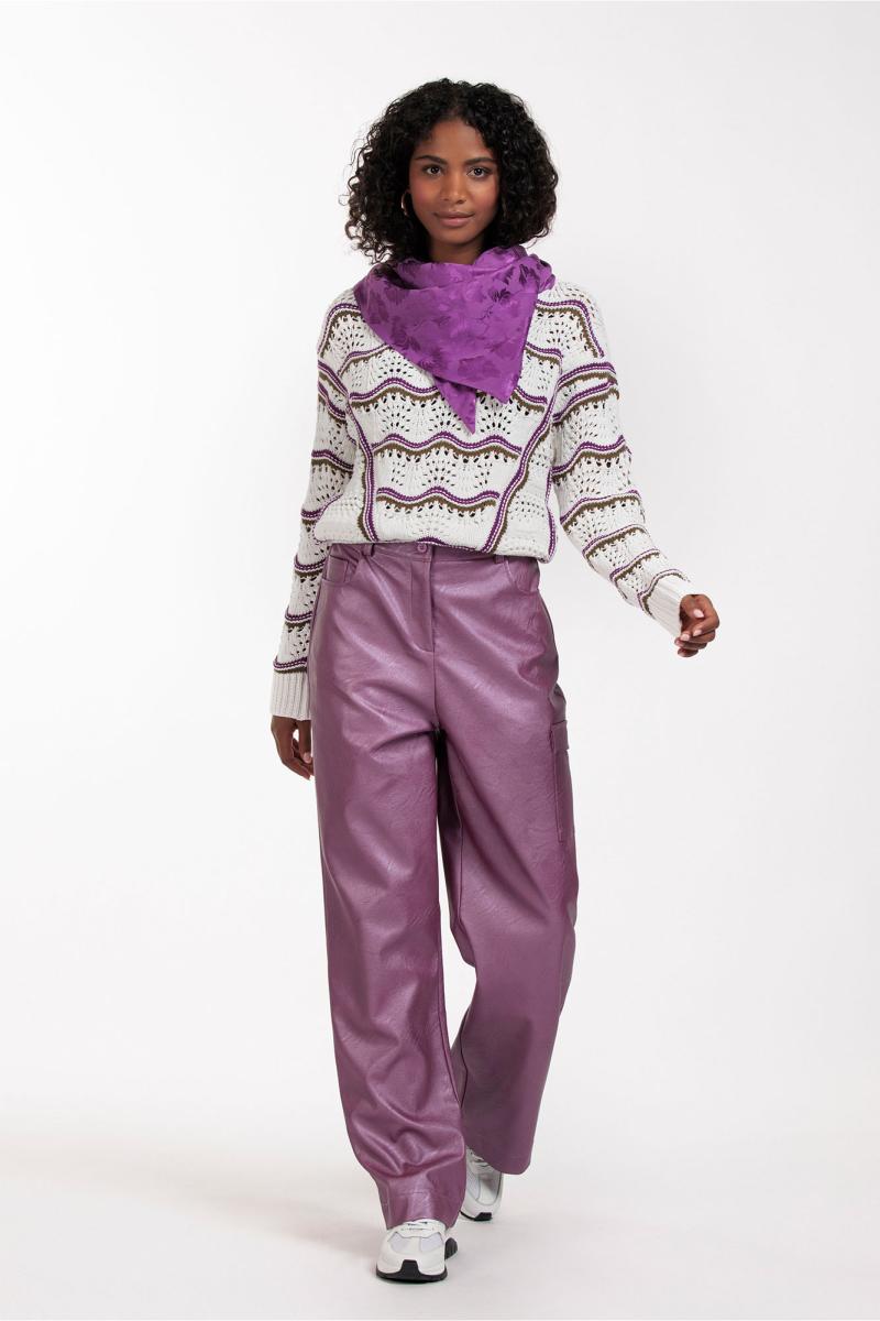 Leana ajour pullover - Studio Anneloes