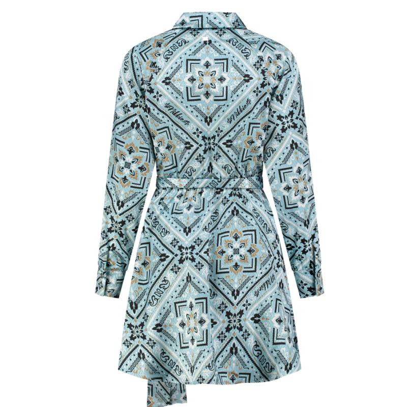 Bangkok Printed Wrap Dress - NIKKIE
