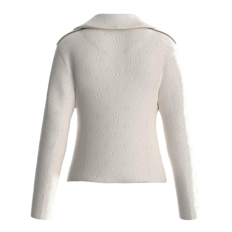 New Monica Embossed Logo Jacket - GUESS