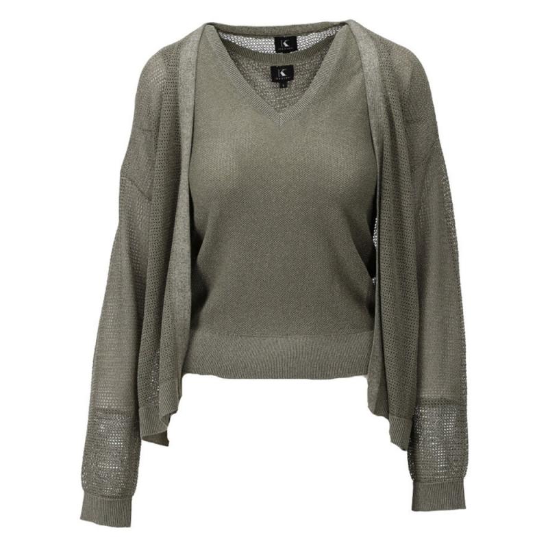 Cardigan met Lurex - K-Design