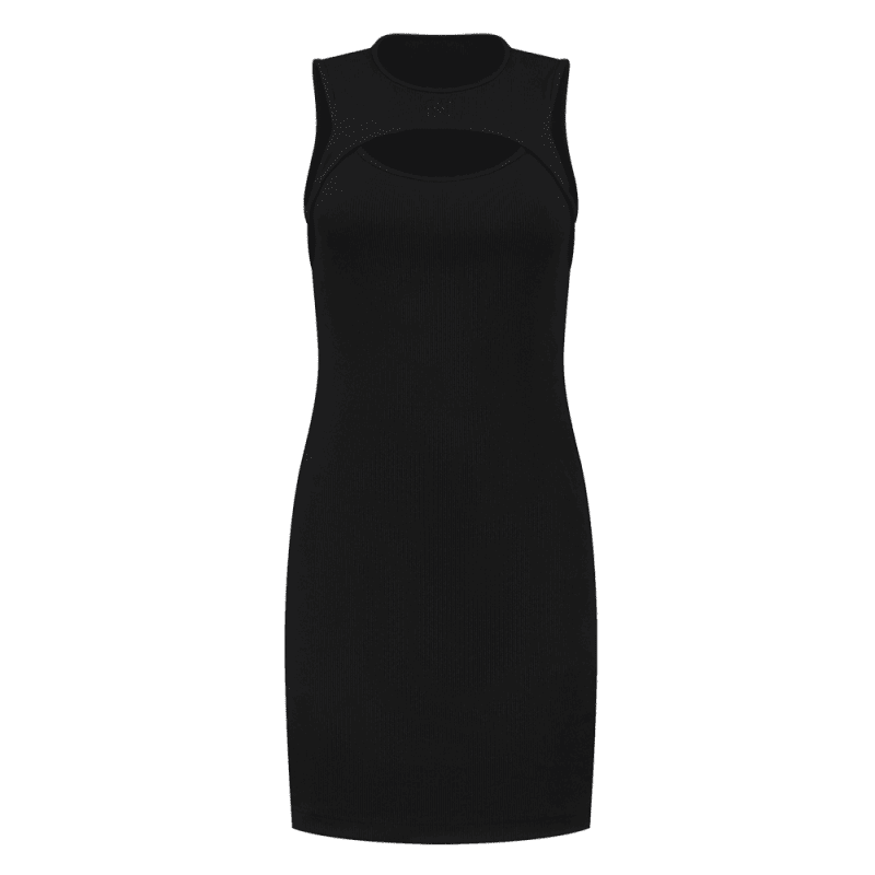 Cutout Sleeveless Dress