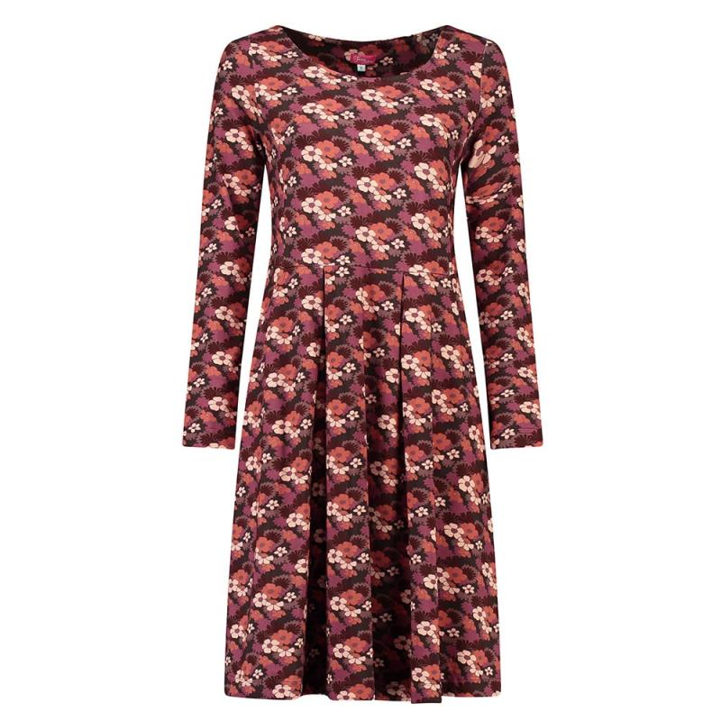 Dress Frency Tropical Forest
