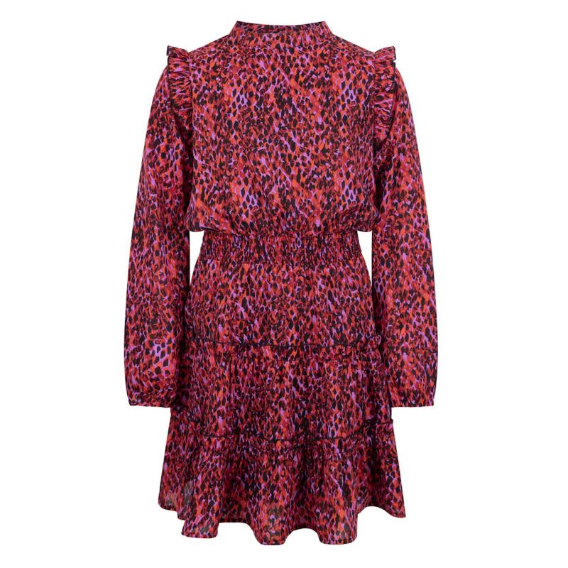 Alline Abstract Dress Dusty