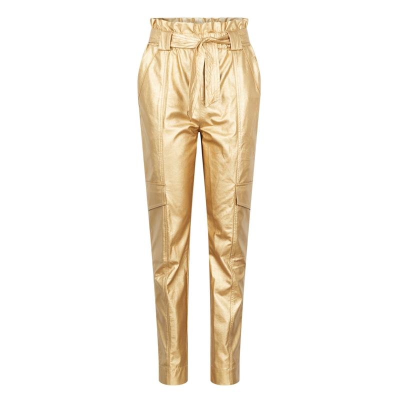 FW23 AI&KO Bibi Vis Trousers Gold