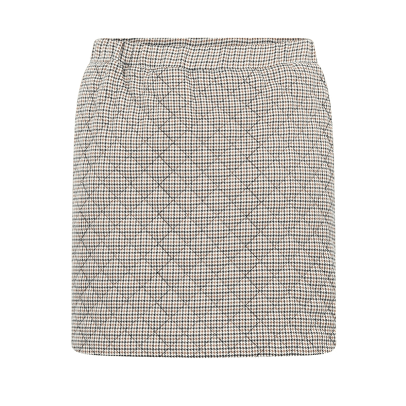 Corinda Pied Pes Skirt Bleached