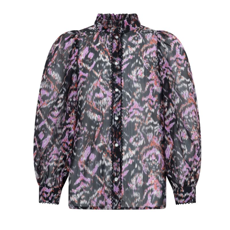 Tammar Scratched Pes Blouse