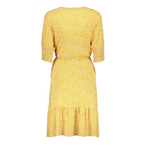 Dress All Over Print Flowers Smock At Arm 17056-26 - Geisha - Alternatieve afbeelding