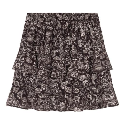 Woven Flower Linen Skirt - Alix The Label - Alternatieve afbeelding
