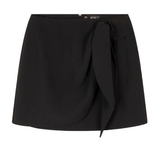 Alix The Label - Woven Fake Wrap Skirt