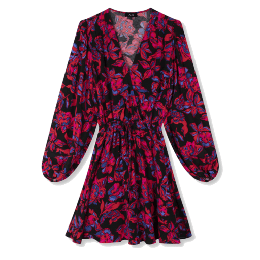 Alix The Label - Ladies Woven Floral Dress With Smocked Waist