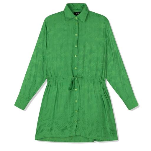 Alix The Label - Ladies Woven Jacquard Blouse Dress