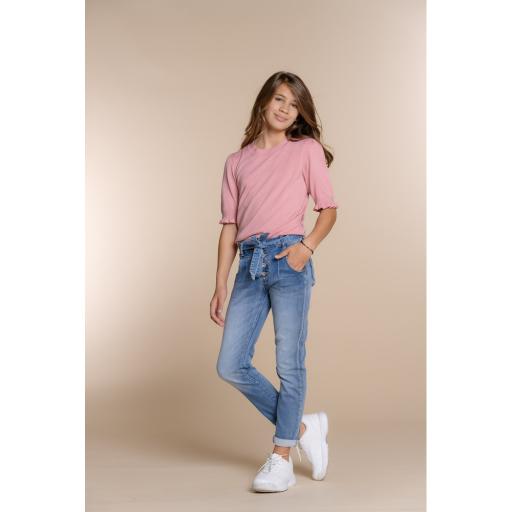 Geisha Girls - Knitted top puff shoulders