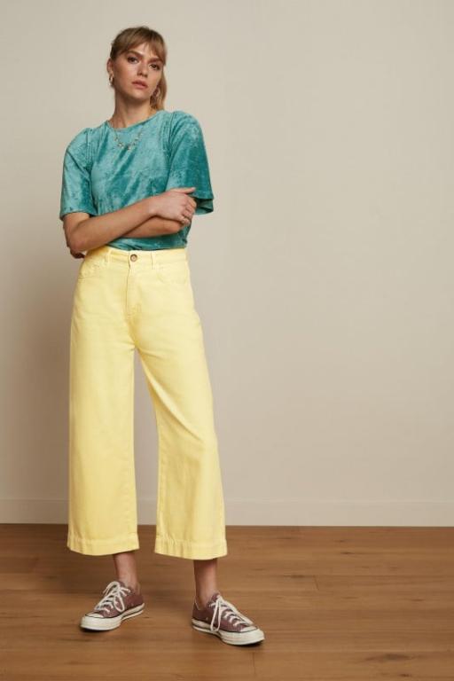 Marcie Cropped Pants Garment Dye - King Louie - Alternatieve afbeelding