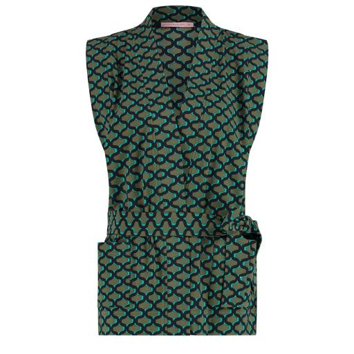 Studio Anneloes - Florine Sleeveless Graphic Gilet