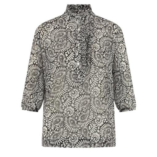 Studio Anneloes - Odette Oriental  3/4 sleeve blouse