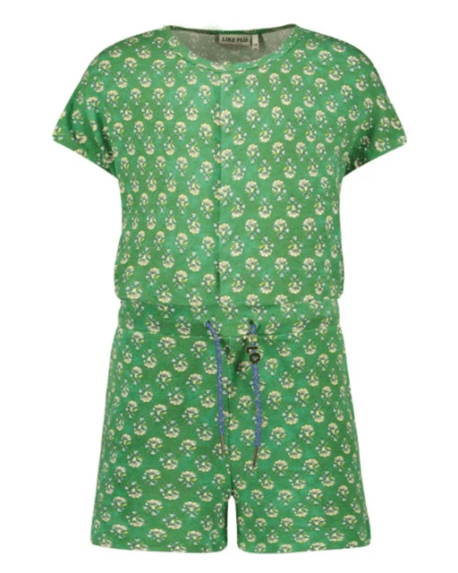 Like Flo - Flo girls crepe jersey jumpsuit short