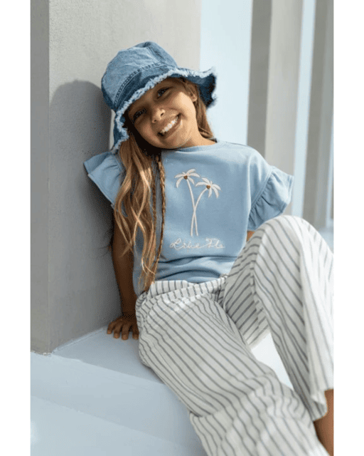 Flo girls YD linnen guilotte - Like Flo - Alternatieve afbeelding
