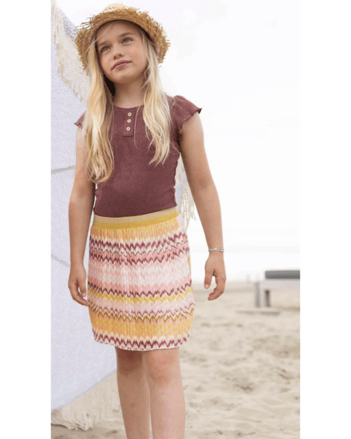 Flo girls fancy plisse skirt - Like Flo - Alternatieve afbeelding