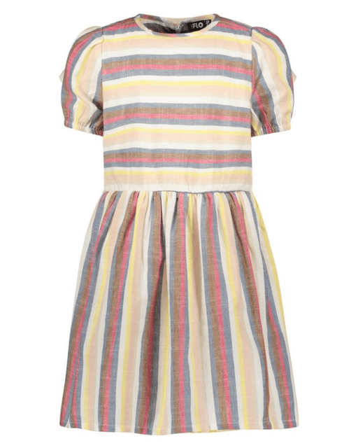 Like Flo - Flo girls YD linnen ss dress