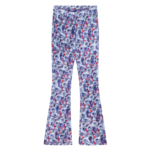 NIK&NIK - Velvet Flower Flared Pants