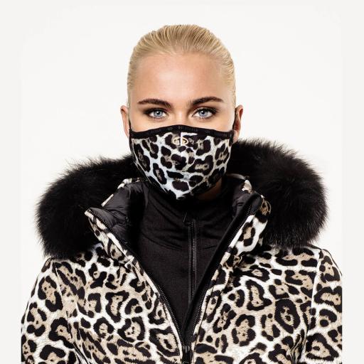 Goldbergh - Goldbergh Loes Mask Leopard
