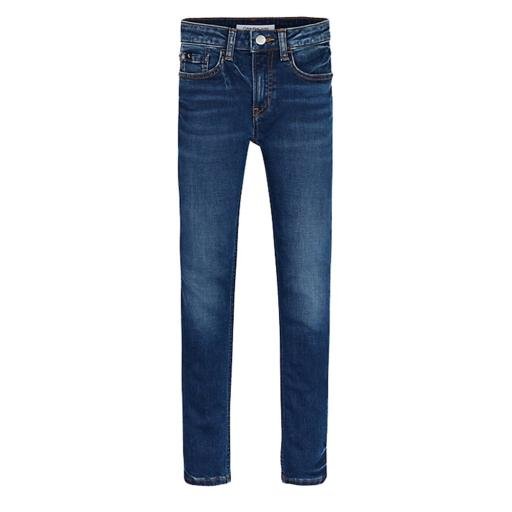 Calvin Klein Kids - Skinny Dark Blue Clean
