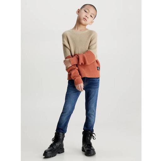 Skinny Dark Blue Clean - Calvin Klein Kids - Alternatieve afbeelding