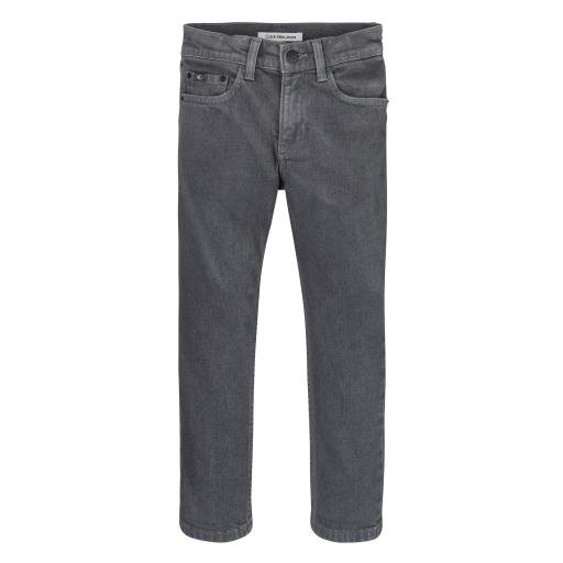 Calvin Klein Kids - Dad Jeans Grey Dark Overdyed