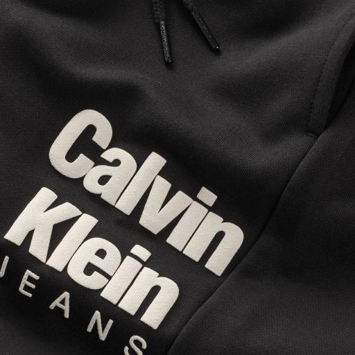 Mini Blown-Up Logo Jogger - Calvin Klein Kids - Alternatieve afbeelding