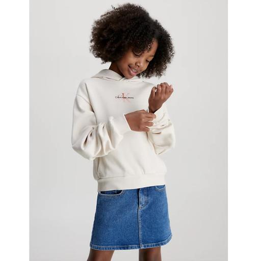 Gradient Monogram Hoodie - Calvin Klein Kids - Alternatieve afbeelding