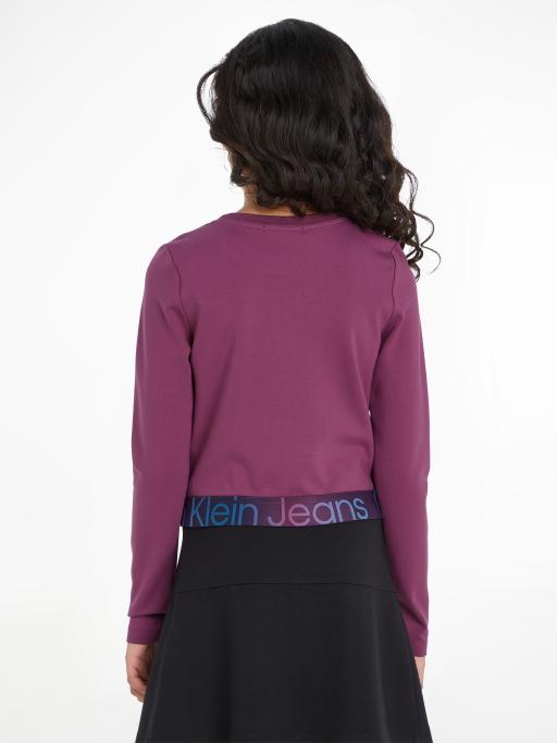 Punto Tape Longsleeve Top - Calvin Klein Kids - Alternatieve afbeelding