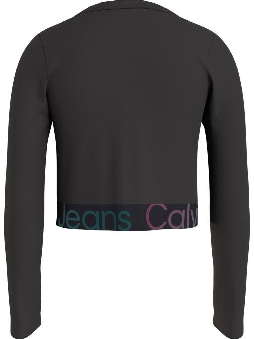 Punto Tape Longsleeve Top - Calvin Klein Kids - Alternatieve afbeelding