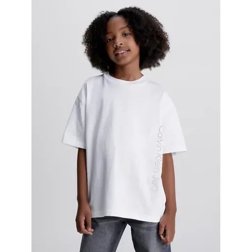 Gradient Institutional Tee Shortsleeve - Calvin Klein Kids - Alternatieve afbeelding
