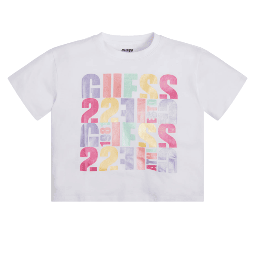 GUESS KIDS - Crop Shortsleeve T-Shirt