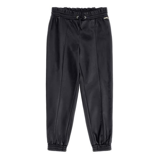 GUESS KIDS - PU Leather Jogger Pants