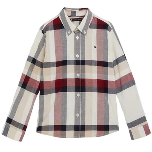 Tommy Hilfiger Kids - Global Stripe Check Shirt Longsleeve