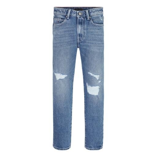 Tommy Hilfiger Kids - Modern Straight Destructions Jeans