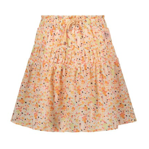 NoNo - Nellie skirt short with elastic details + short lining